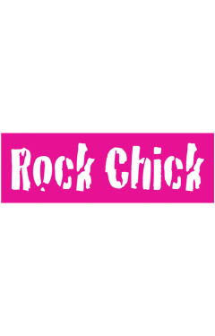 Rock Chick Bumper Sticker